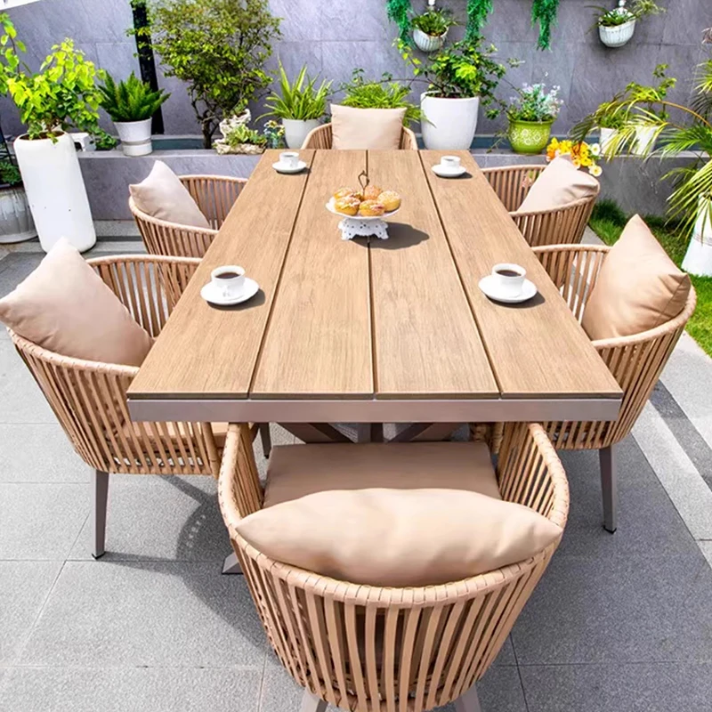Kids Outdoor Furniture Set - Dış Mekan Masa Takımı, Döşemeli Bahçe