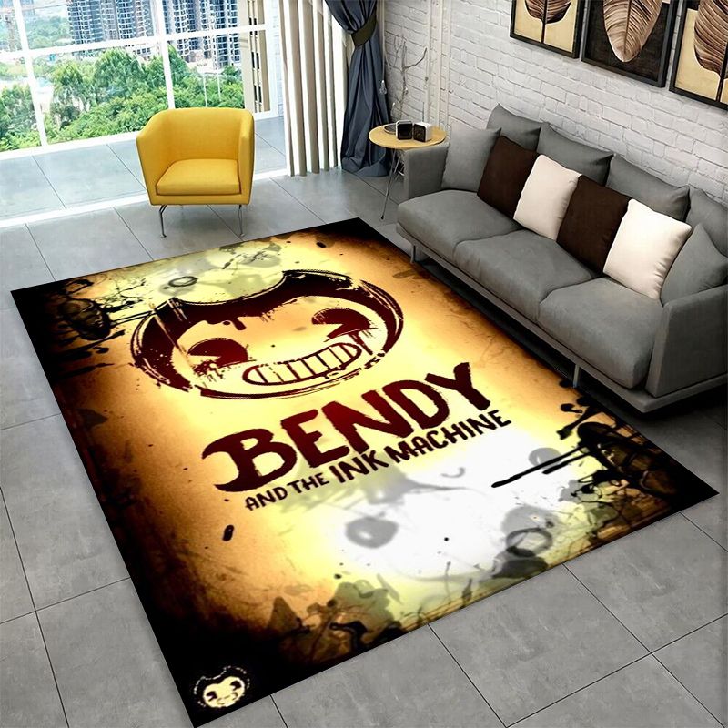 Kids Outdoor Area - 3D B-Bendy Korku Oyunu Temalı, Karikatür