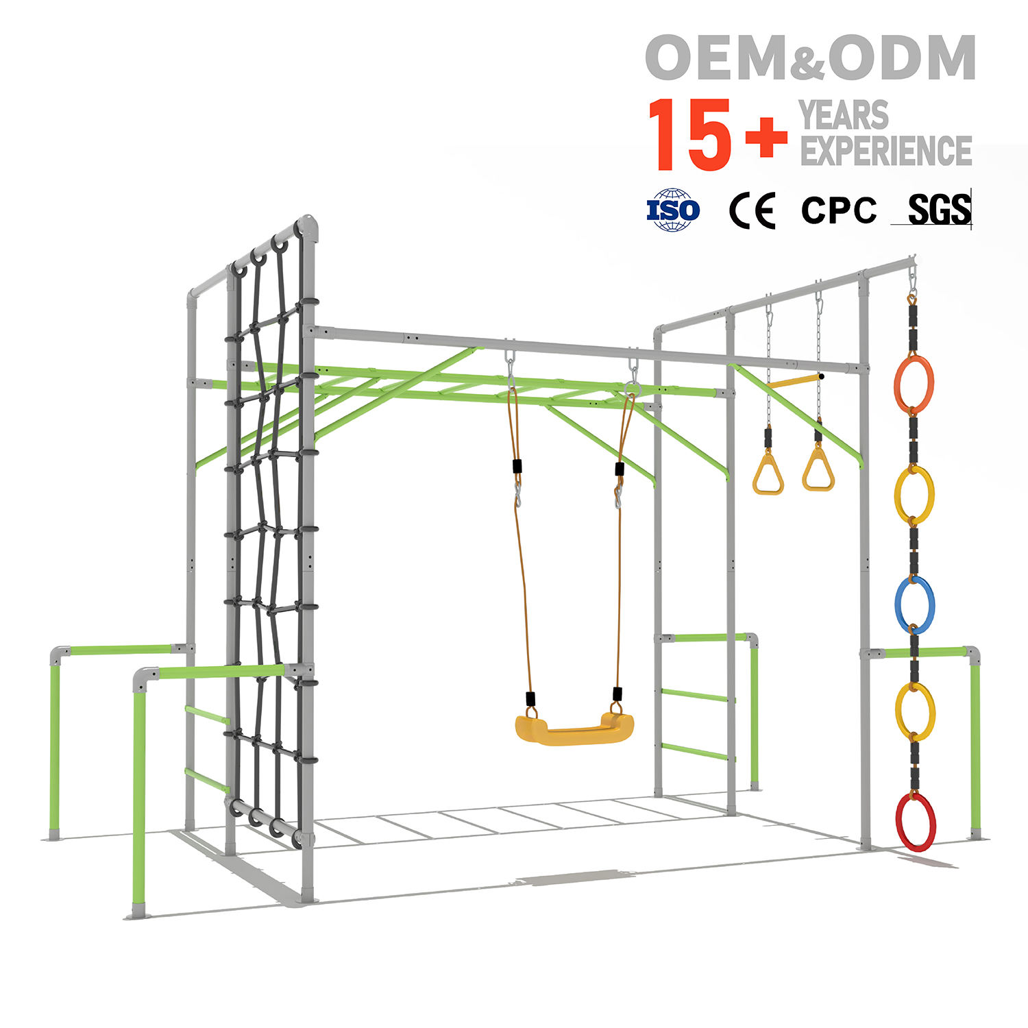 Kids Outdoor Climbing Frame - Çocuklar için Tırmanma Çerçevesi, Çocuklar için